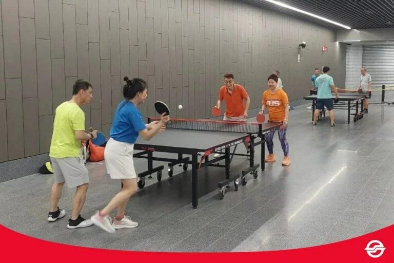 free things to do in singapore - table tennis at mrt stations