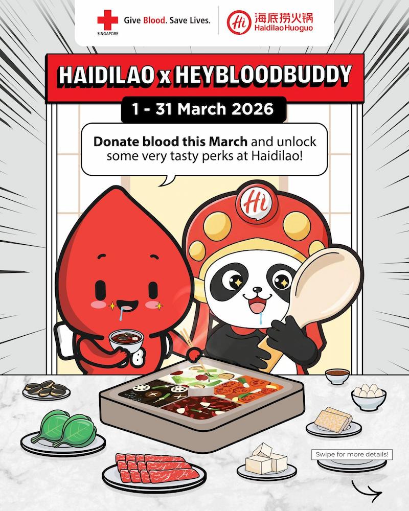 haidilao singapore - blood donation