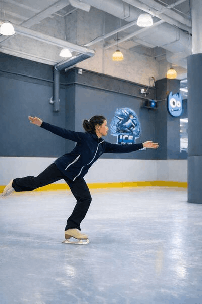 ice penguin ice skating rink clarke quay central figure skating