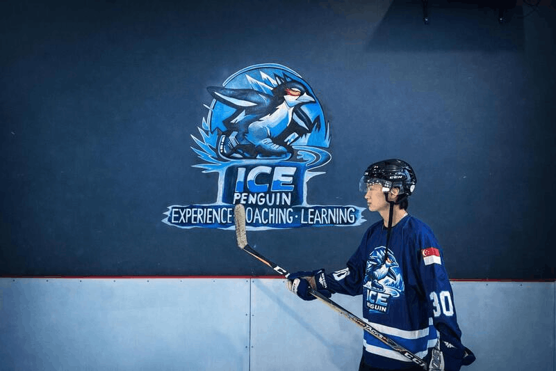 ice penguin ice skating rink clarke quay central