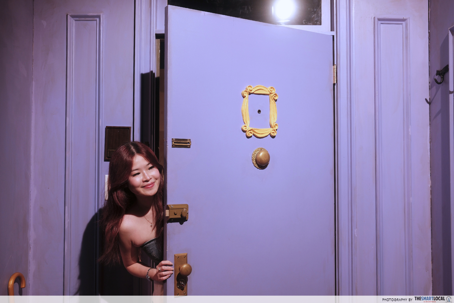 Monica's apartment door