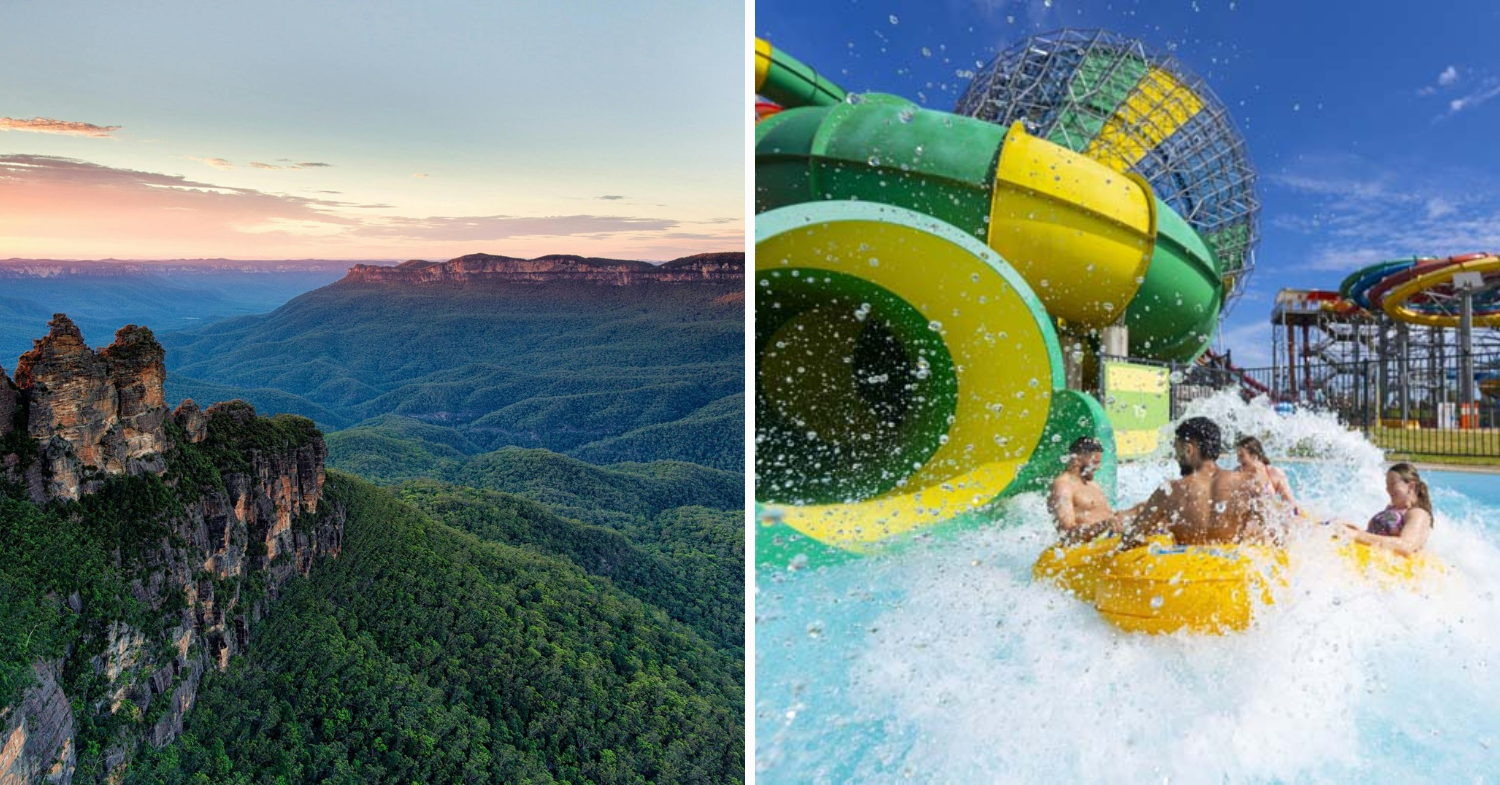 Blue Mountains & Raging Waters Sydney