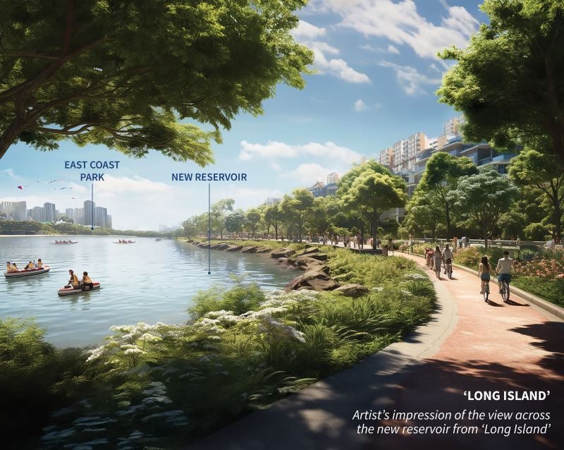 Artist Impression of Long Island