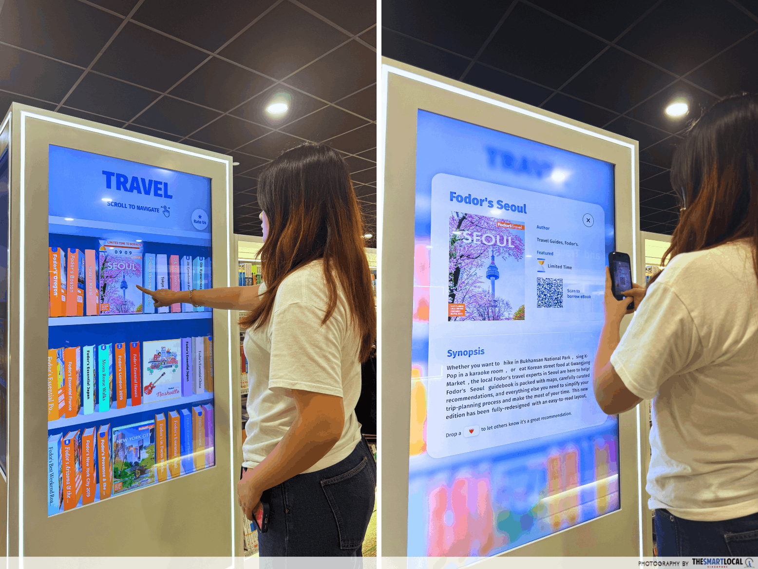 newly revamped bukit batok library - infinite shelves