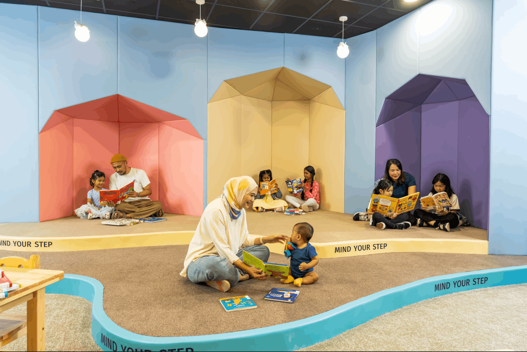 newly revamped bukit batok library - children zone 