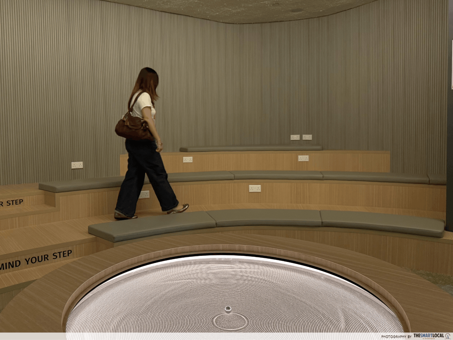 newly revamped bukit batok library -ripples circle