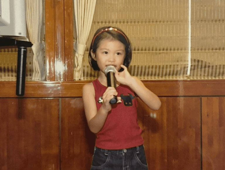 angelica teo / gels performing as a child 