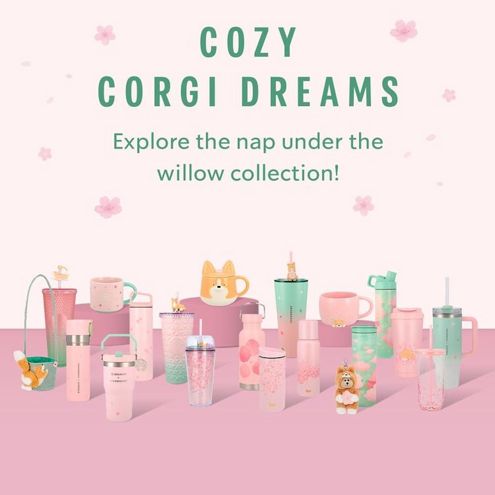 starbucks bearista - nap under the willow