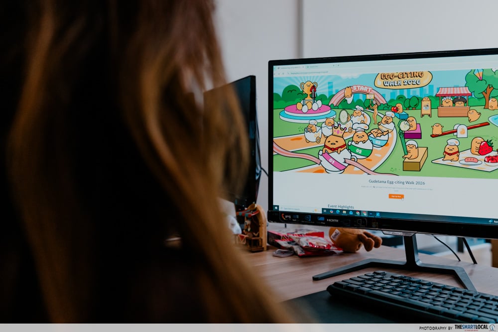 waterway point 10th anniversary - gudetama walk