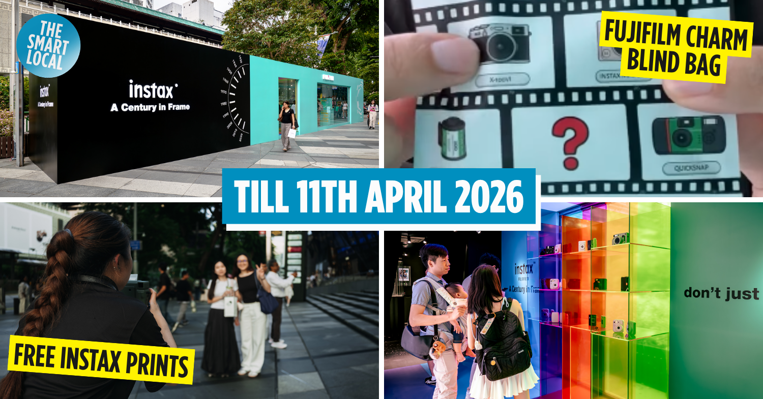 You Can Get A Free Charm Blind Bag At Fujifilm Instax’s Pop-Up Along Orchard Road, While Stocks Last