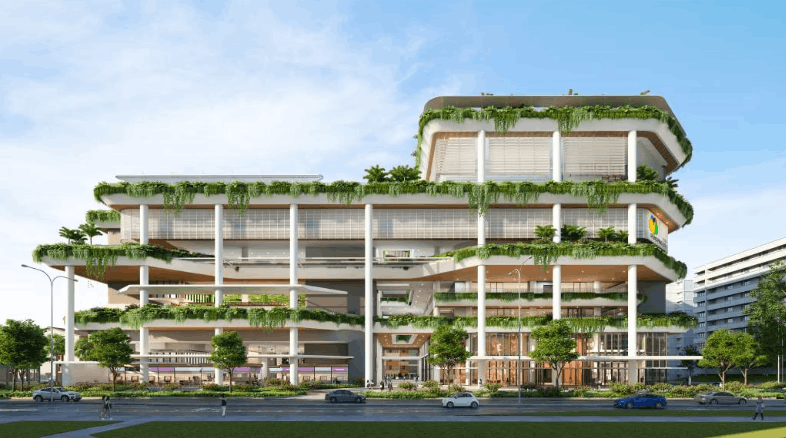 Chong Pang City building from another view