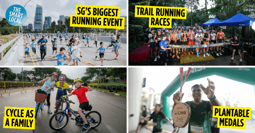 Upcoming runs and marathons in Singapore cover image