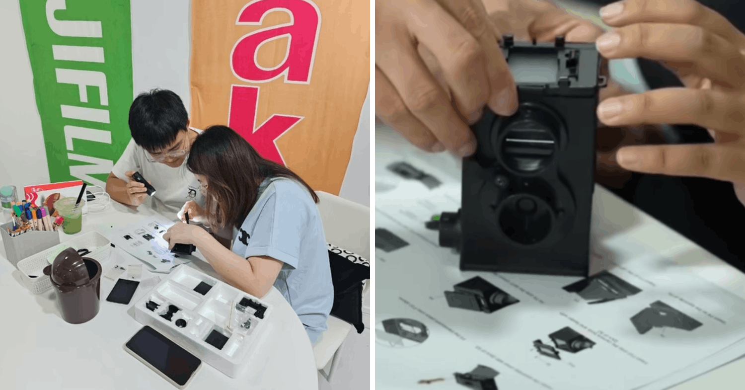 Customising vintage-style twin lens film camera