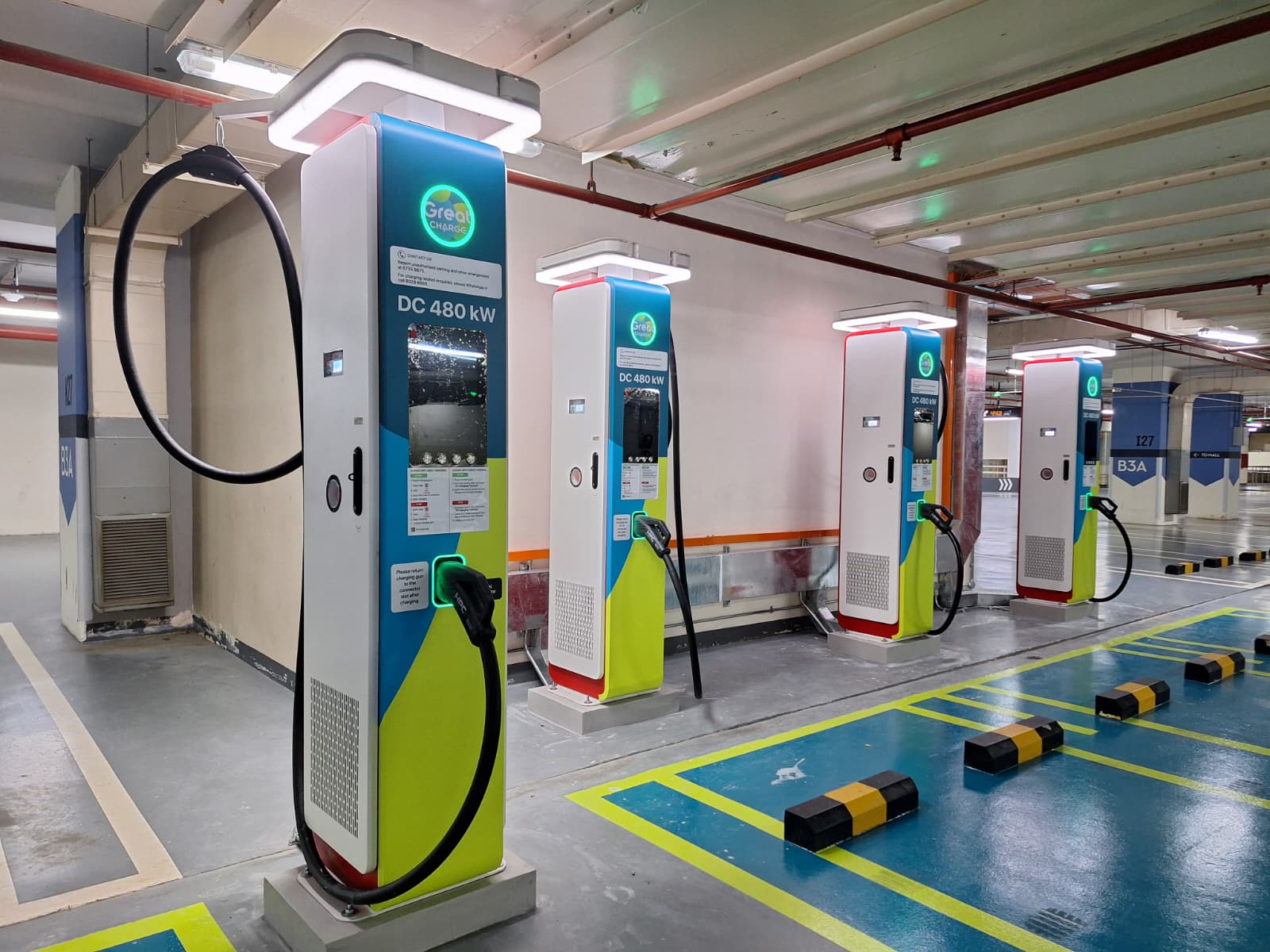 EV Charging Carparks in Singapore - Great World
