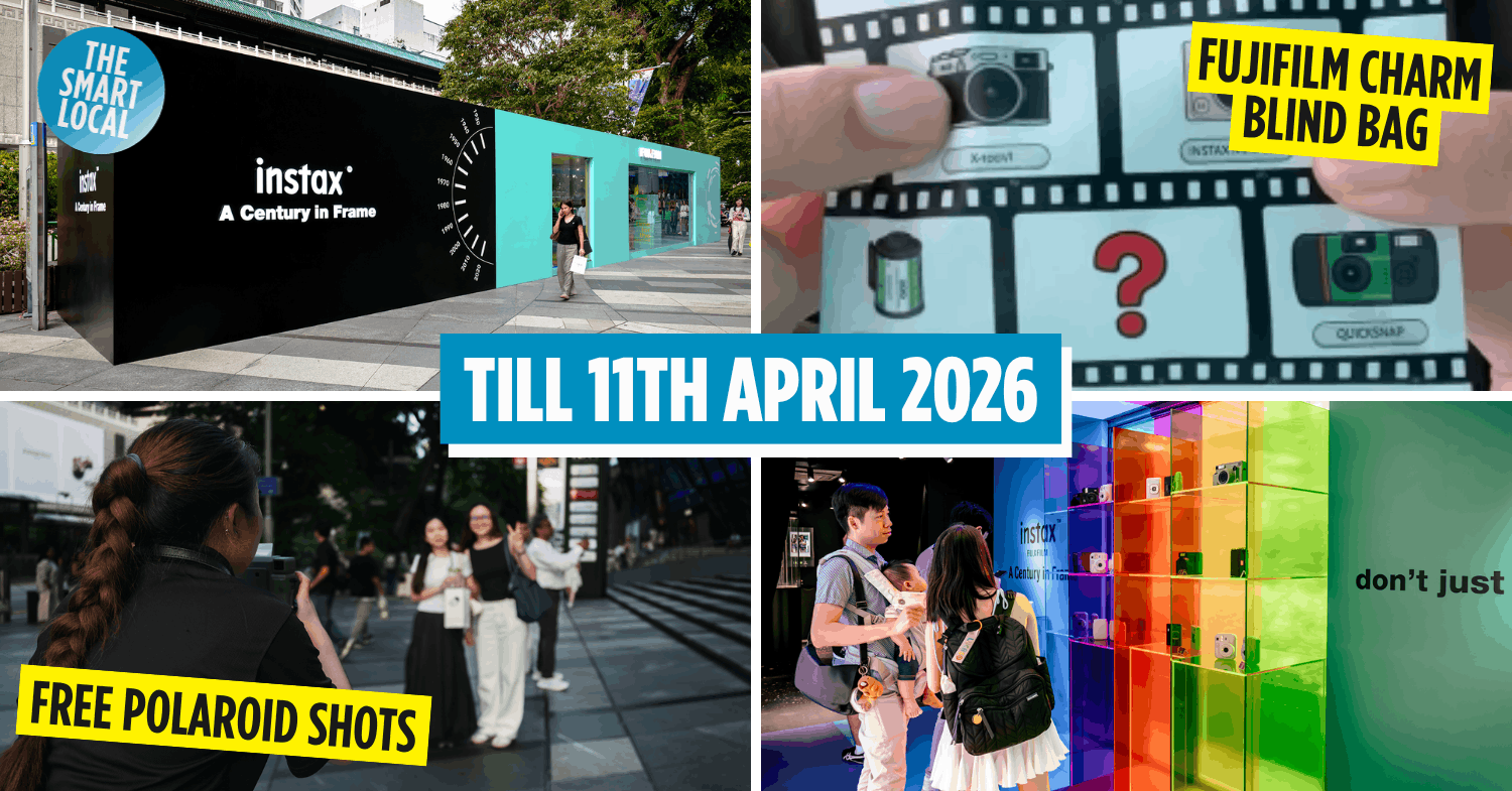 You Can Get A Free Charm Blind Bag At Fujifilm Instax’s Pop-Up Along Orchard Road, While Stocks Last