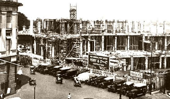 Fullerton Building - construction