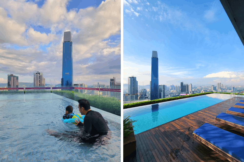 Hotels in KL with infinity pools - Capri by Fraser Bukit Bintang