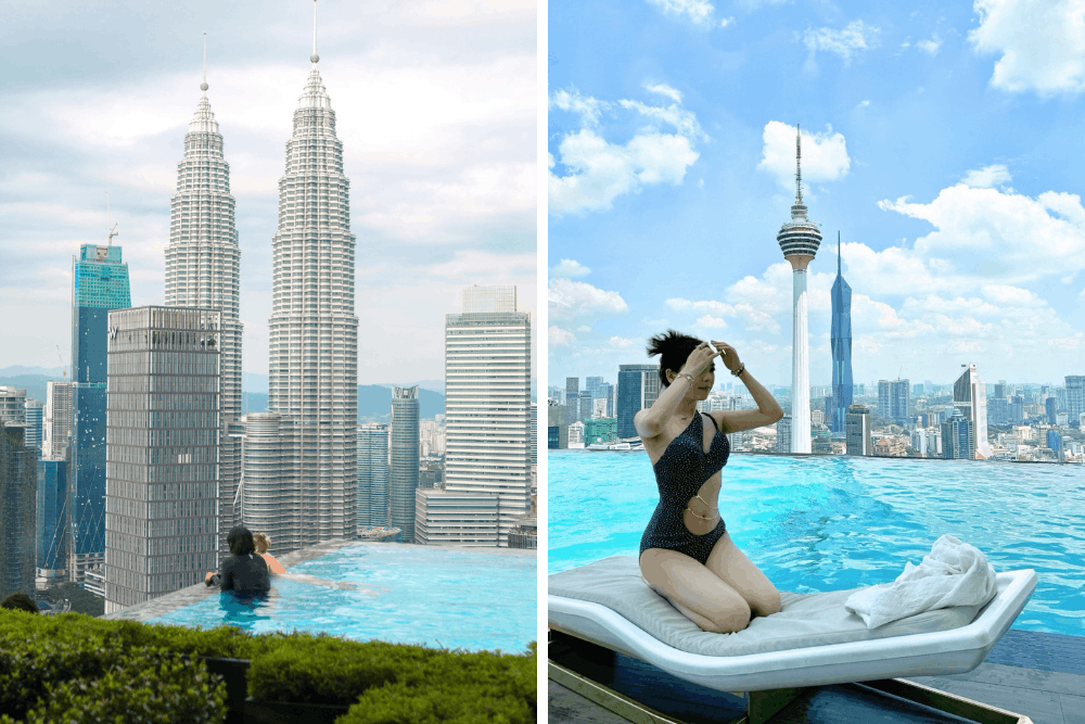 Hotels in KL with infinity pools - The Face Suites