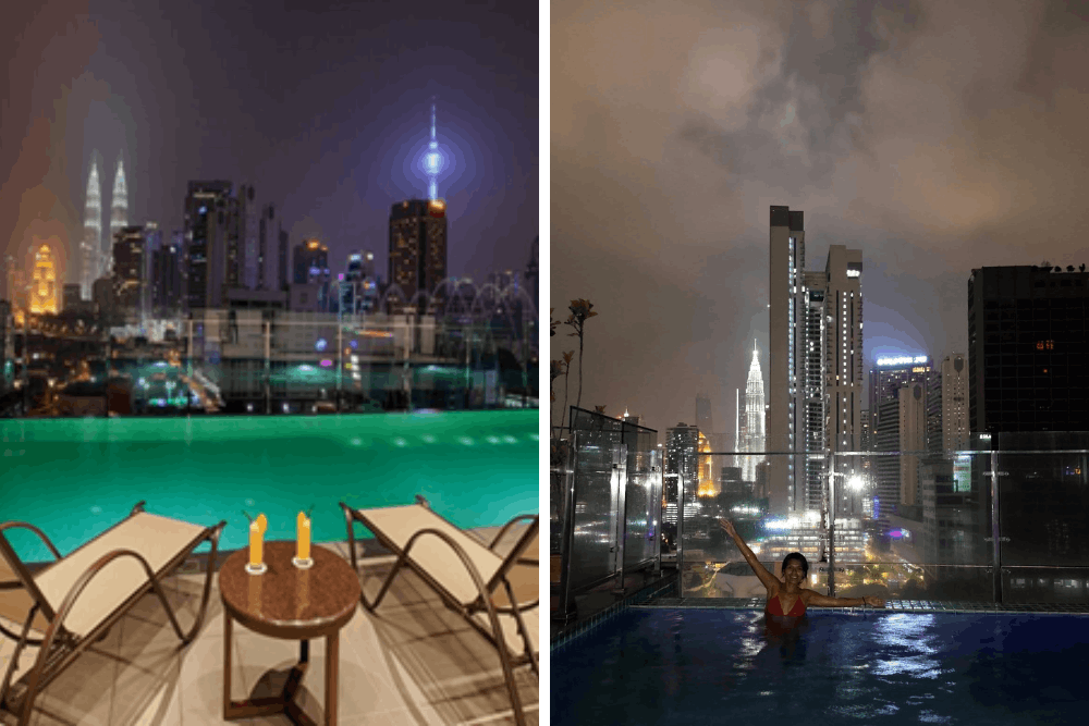 Hotels in KL with infinity pools - WP Hotel Chow Kit