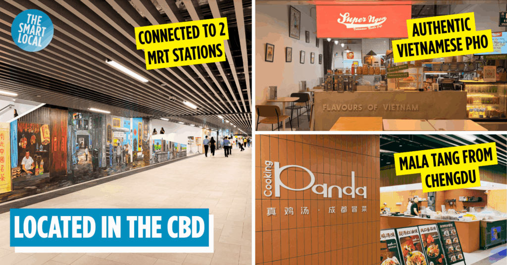 First Look At ICON Link@ClubStreet - Airconditioned Underground Mall Connecting Chinatown & Telok Ayer 