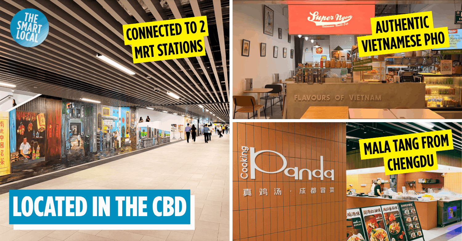 First Look At ICON Link@ClubStreet - Airconditioned Underground Mall Connecting Chinatown & Telok Ayer 