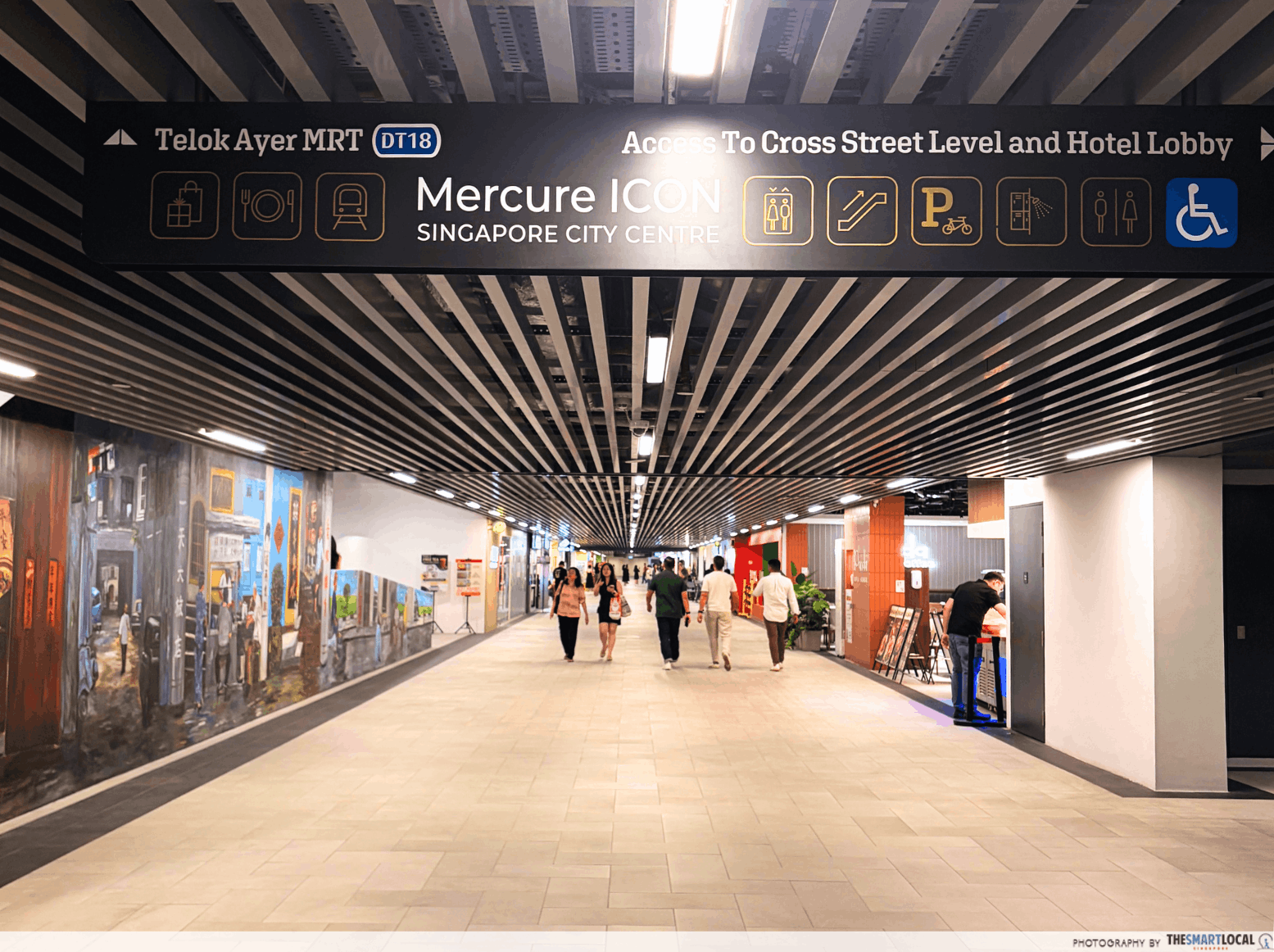 First Look At ICON Link@ClubStreet - Airconditioned Underground Mall Connecting Chinatown & Telok Ayer 