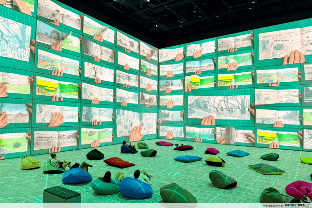 IMBA At Gardens By The Bay - Davis Hockney ipad