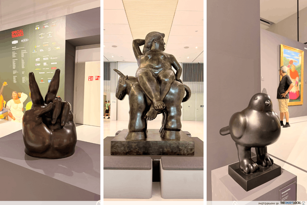 IMBA At Gardens By The Bay - botero sculptures