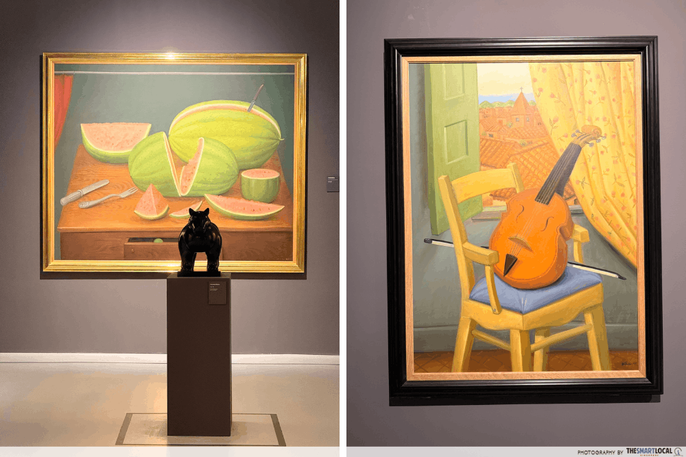 IMBA At Gardens By The Bay - botero still life paintings