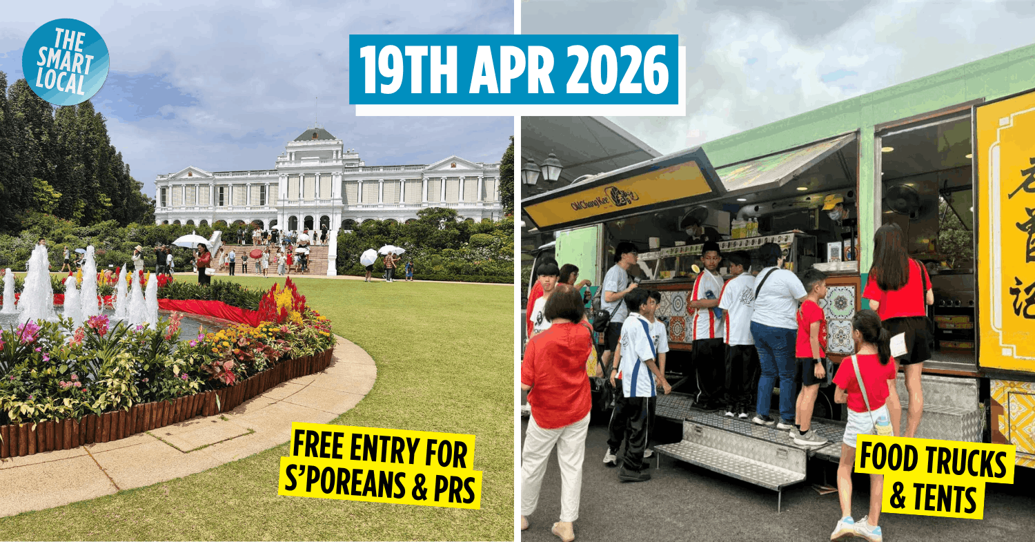 Visit The Istana This April To Celebrate Hari Raya & Labour Day, With F&B Stalls & Activities For All Ages