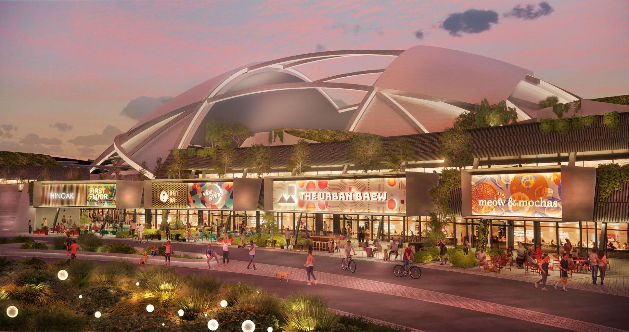 Kallang Wave Mall upgrade - Enhanced Alfresco dining options