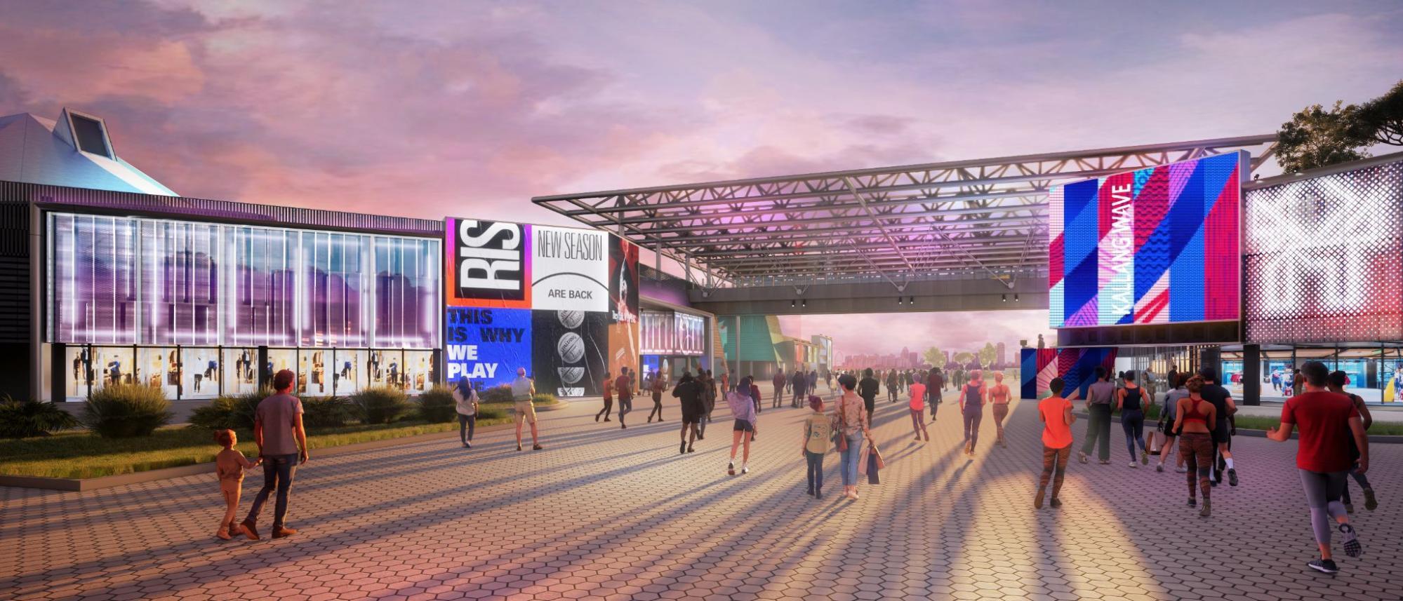 Kallang Wave Mall upgrade - Refreshed OCBC Square