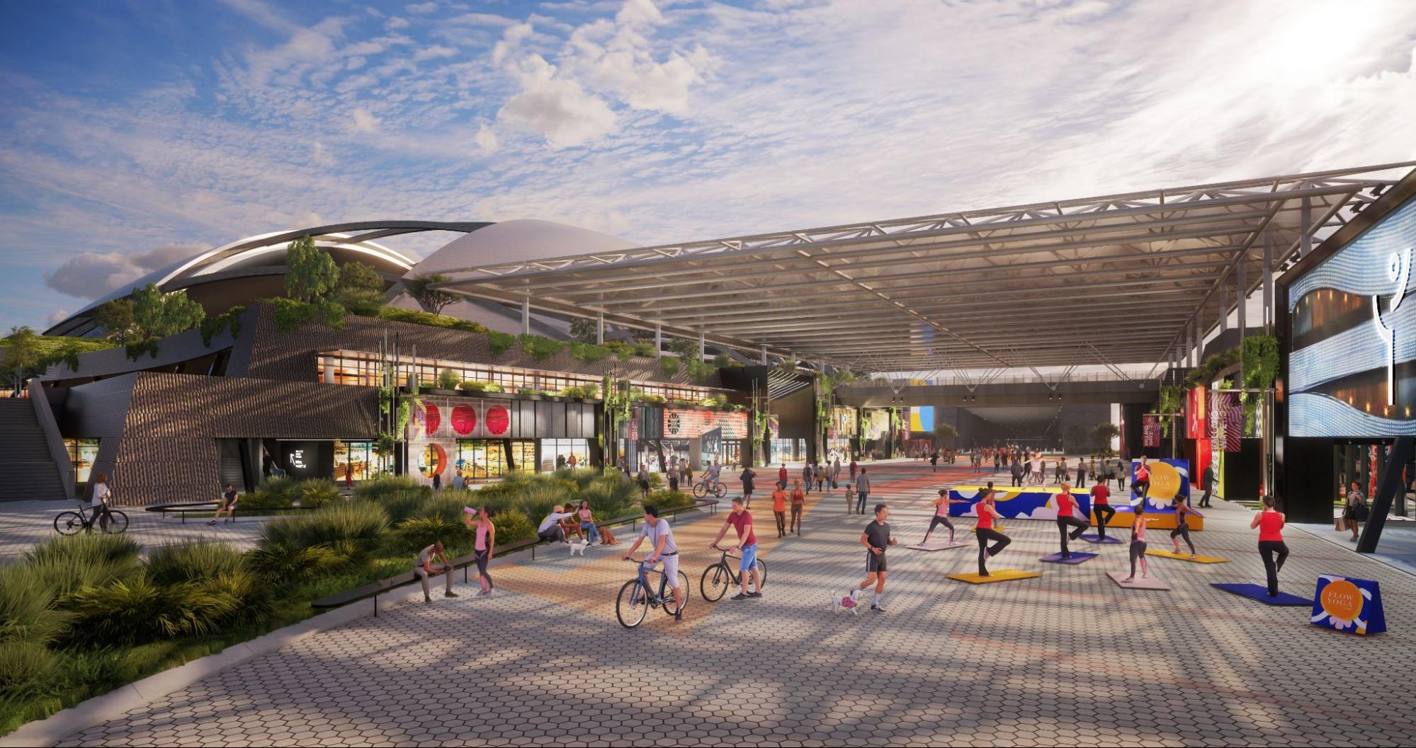 Kallang Wave Mall upgrade - Revamped OCBC Square