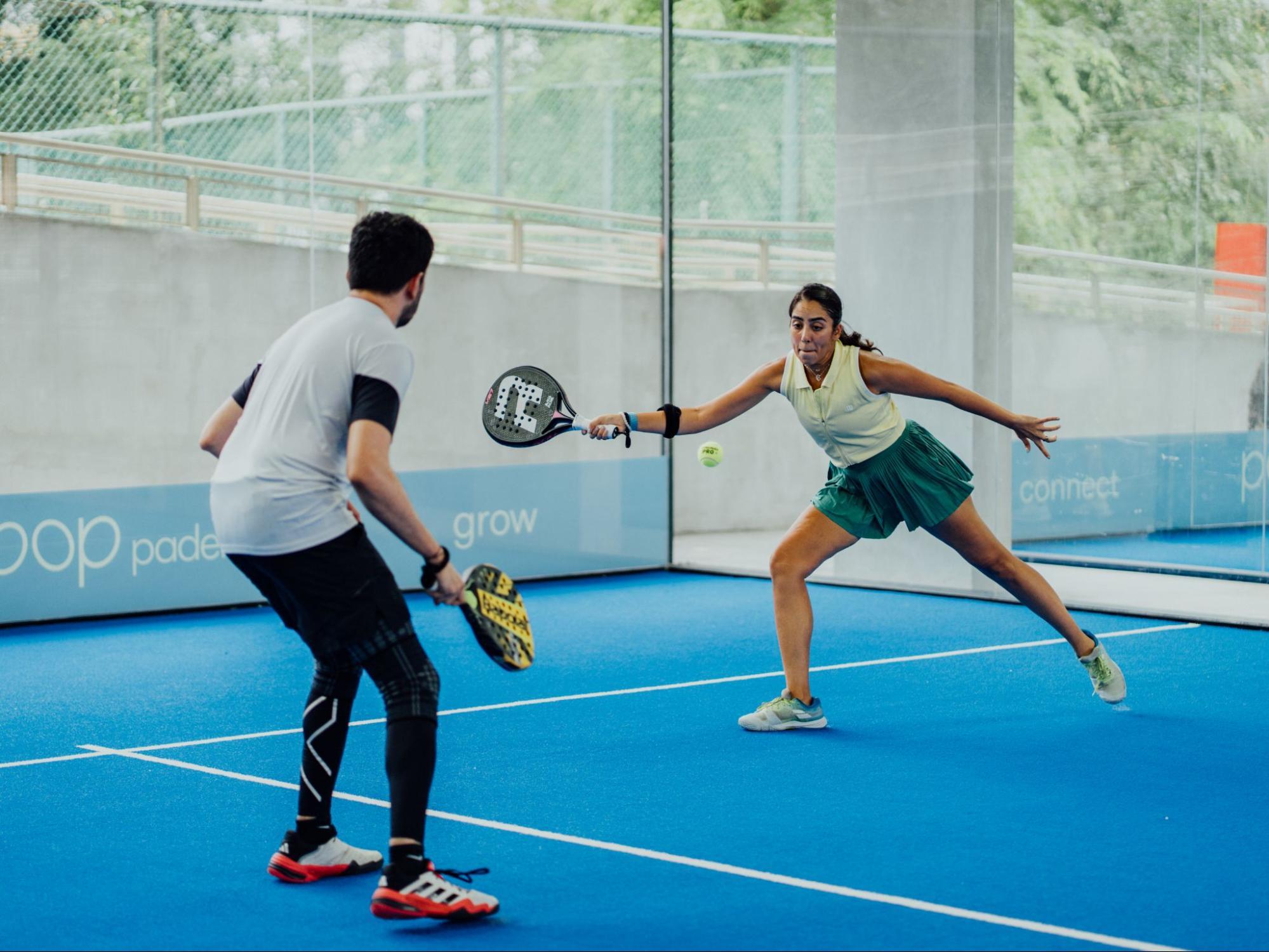 Kallang Wave Mall upgrade - Rooftop Padel courts
