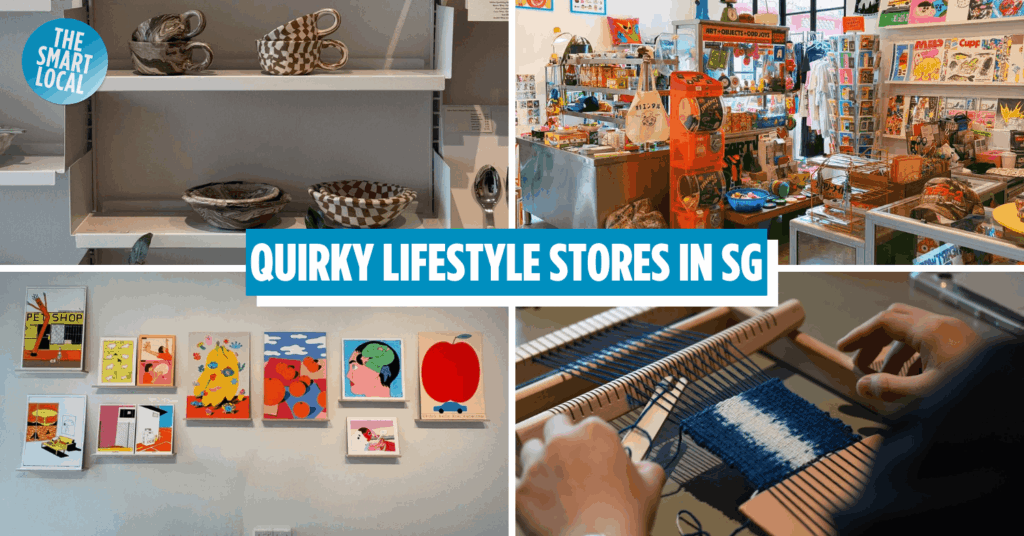 Lifestyle Stores In Singapore - indie designs, galleries, creative spaces