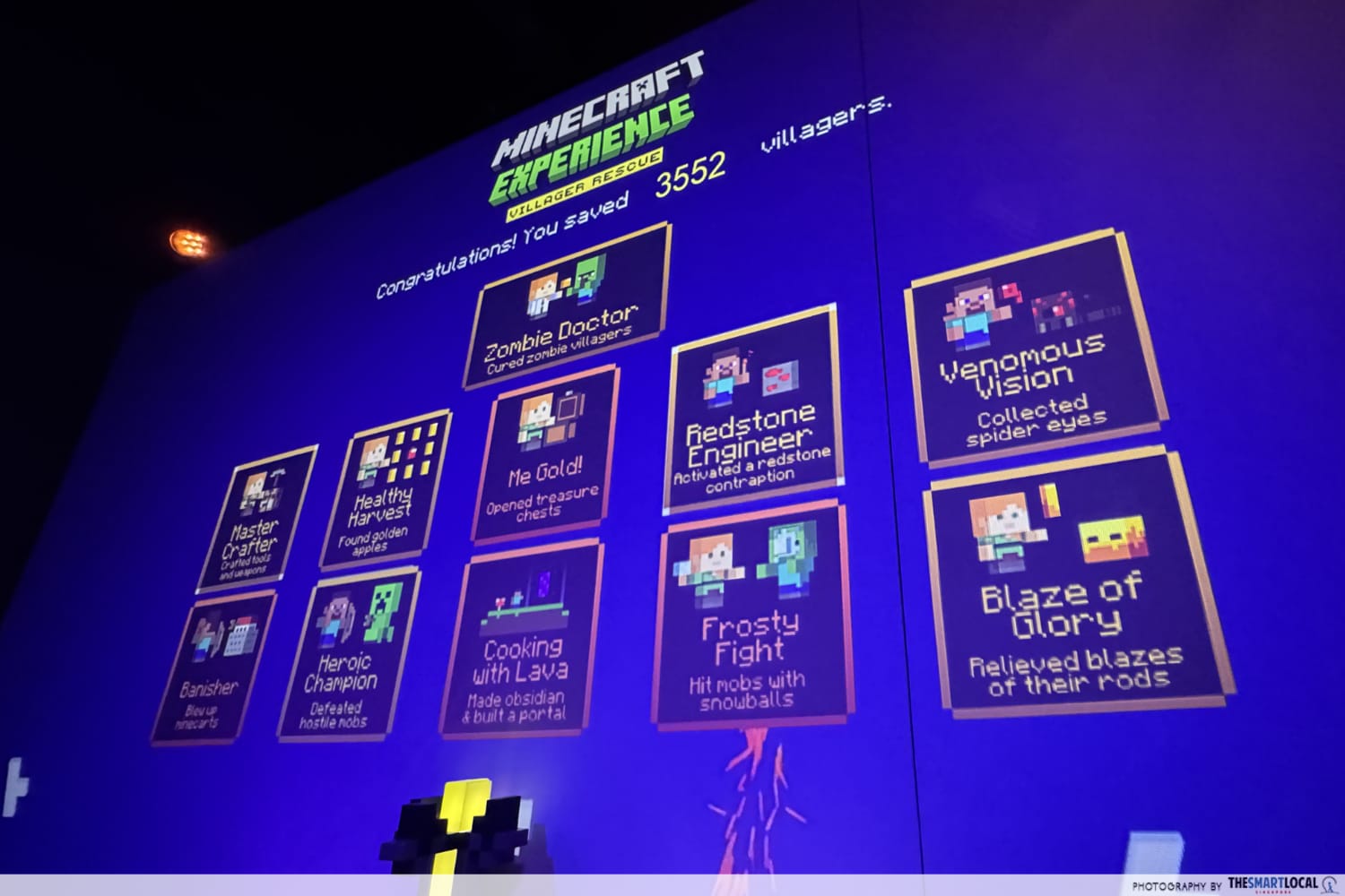 Minecraft Experience Achievements