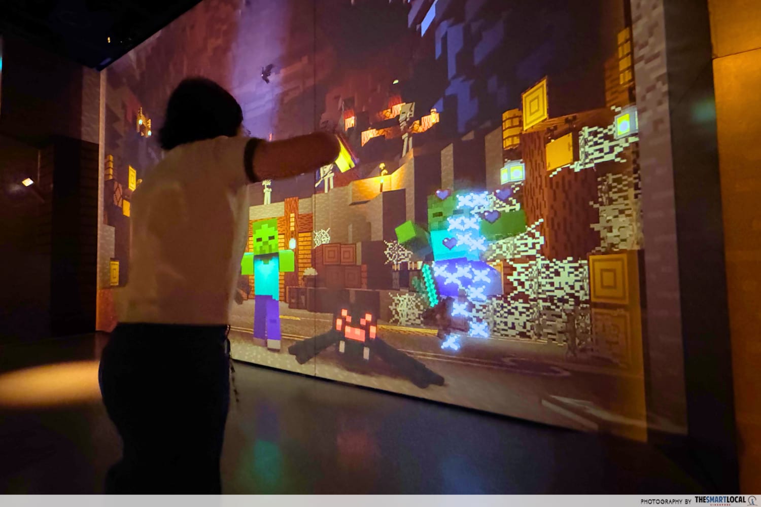 Minecraft Experience Fighting Mobs