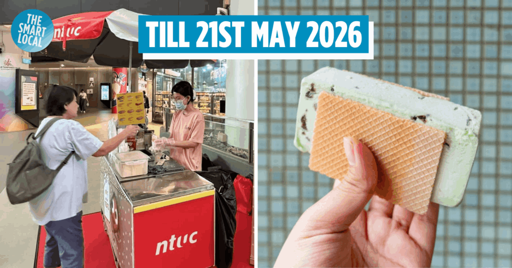 NTUC free ice cream - cover image