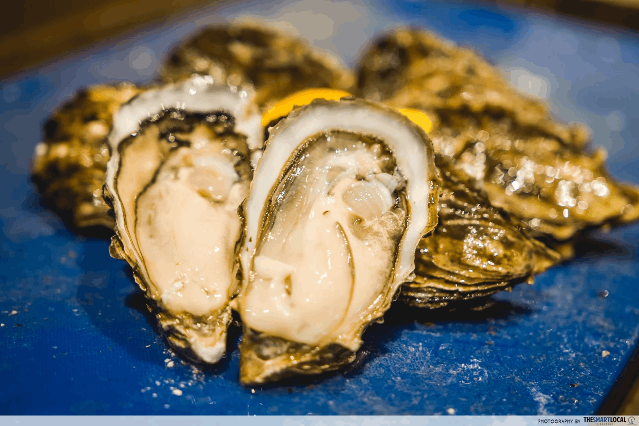 Prohibited items from JB - oysters