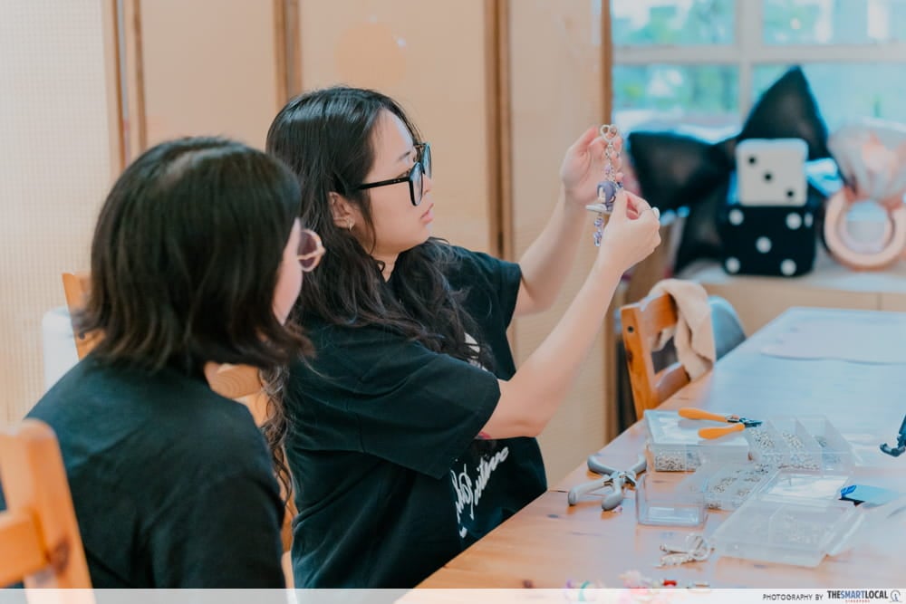 Poison Studio Bag Charm Making