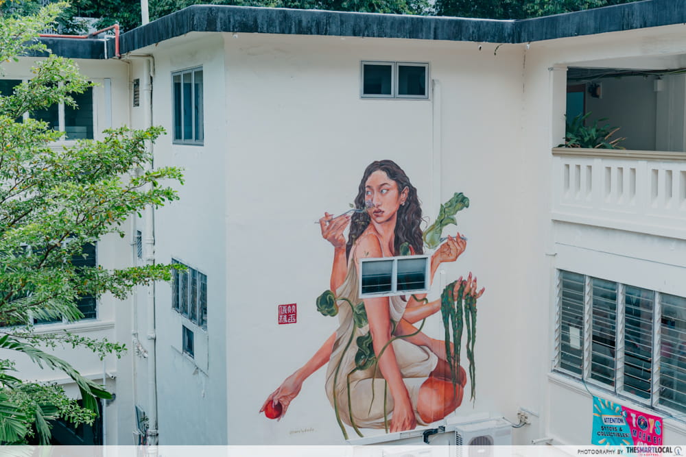 Pearl's Hill Terrace Mural
