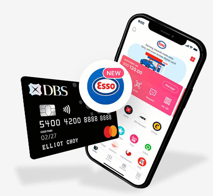 Petrol station discounts - Esso credit card savings