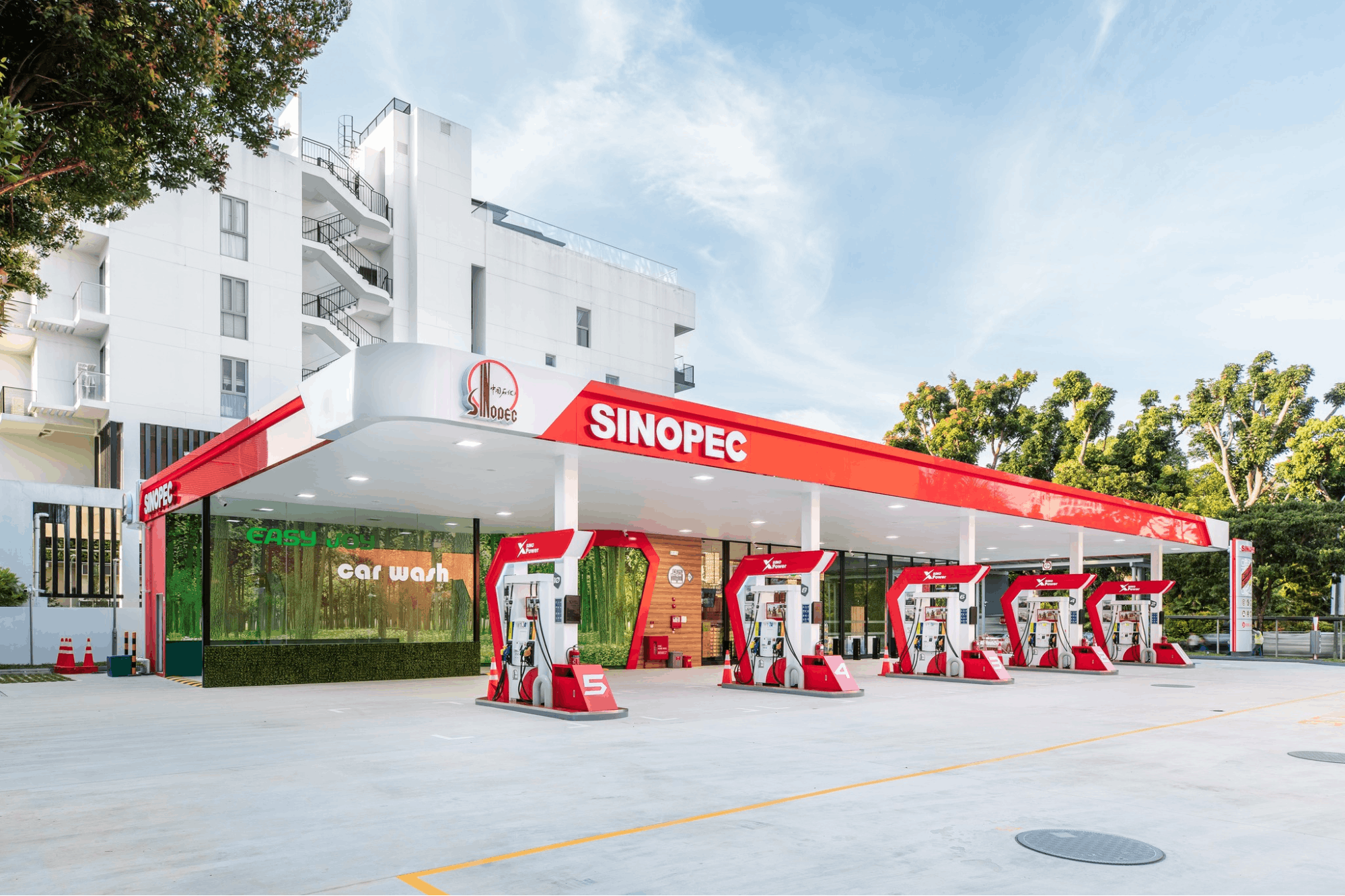 Petrol station discounts - Sinopec flash deals 