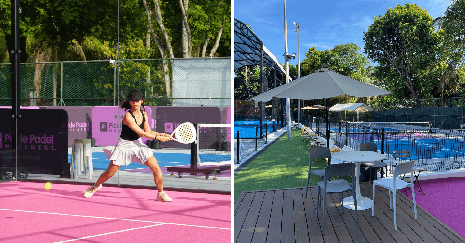 Courts at Pickle Padel Movement