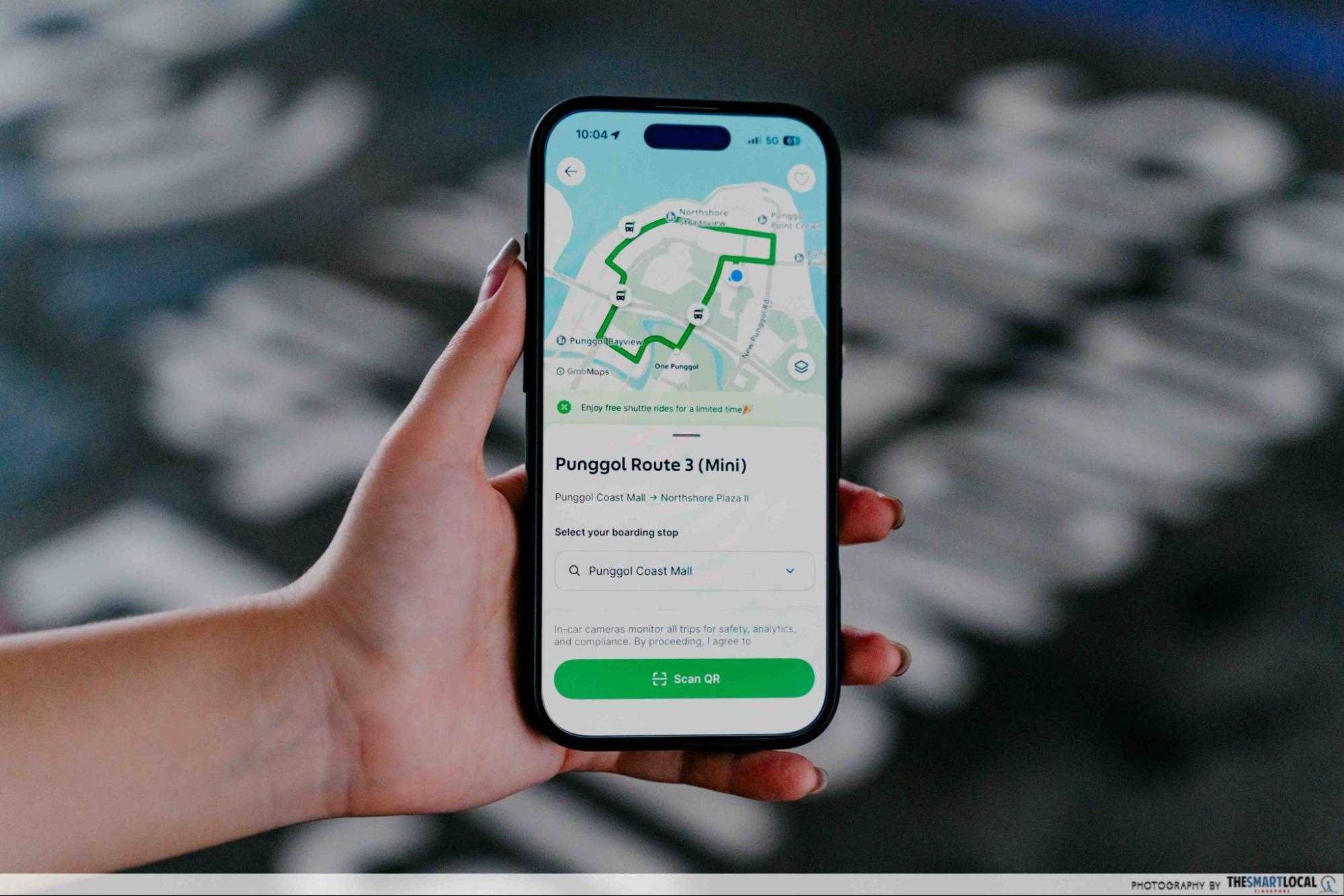 Self-driving Shuttles Punggol - Grab App (2)