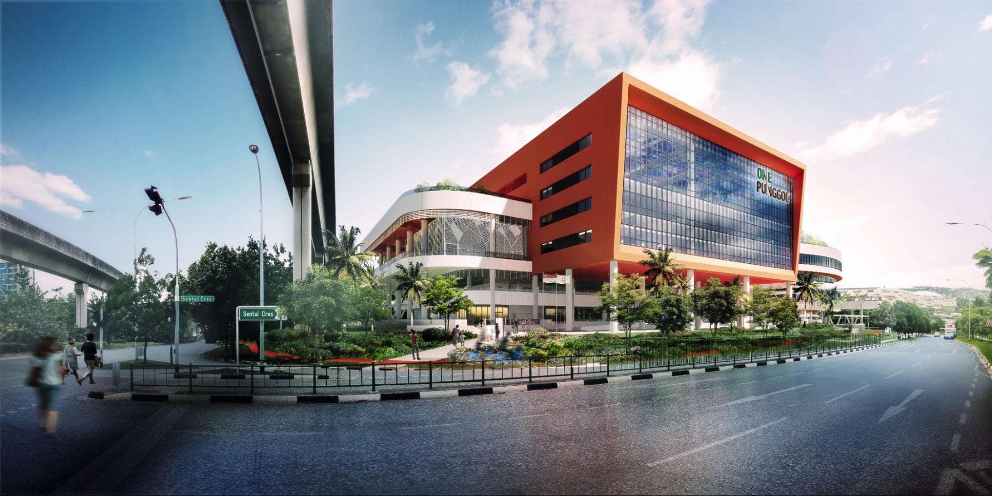 Self-driving Shuttles Punggol - One Punggol