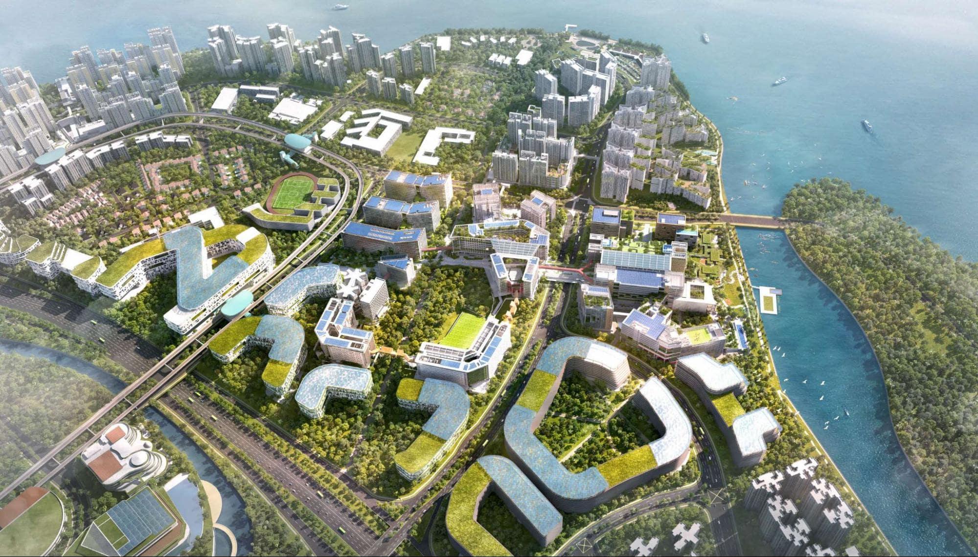 Self-driving Shuttles Punggol - Punggol Digital District