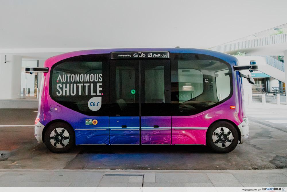 Self-driving Shuttles Punggol - Robobus