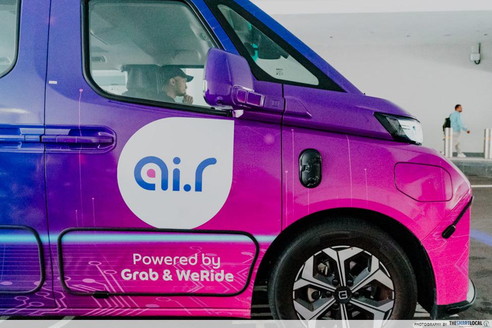 Self-driving Shuttles Punggol - WeRide GXR Blind Spot Camera