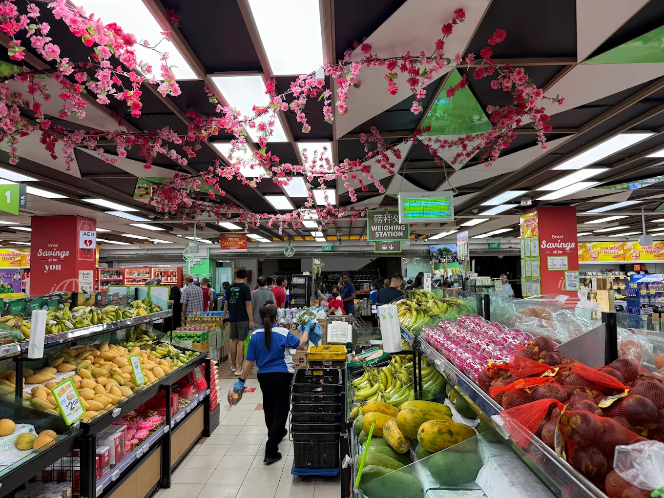 Sheng Siong supermarket discounts